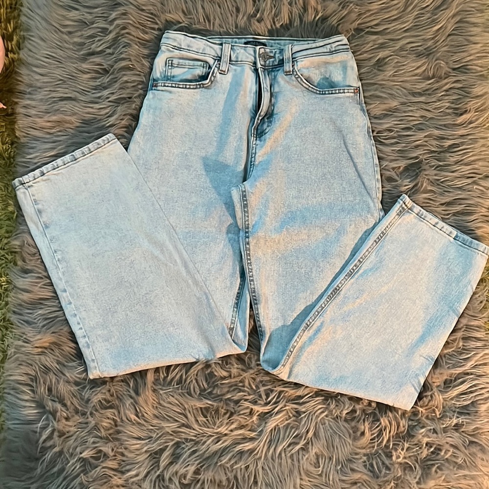 light blue mom jeans